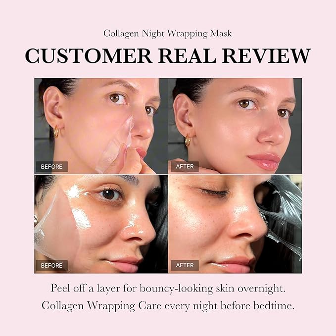 Collagen Night Wrapping Peel Off Mask (50ml)