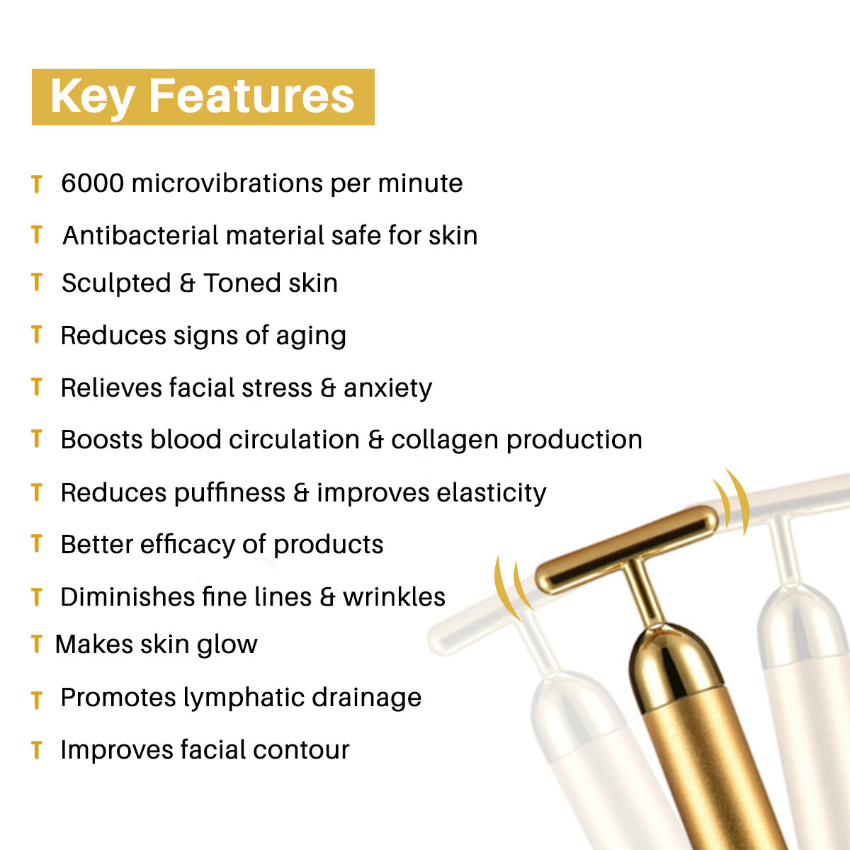 Boomsy™ 24K GOLD FACE MASSAGER