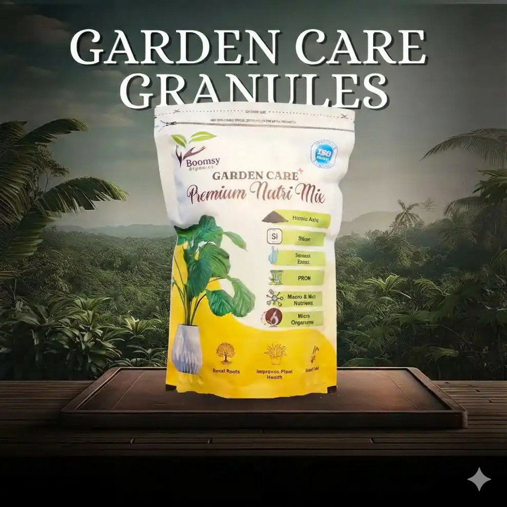Boomsy® Garden Care Granules | Premium Nutri Mix Organic Fertilizer for Complete Growth