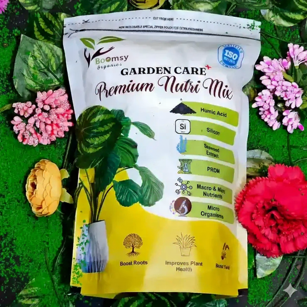 Boomsy® Garden Care Granules | Premium Nutri Mix Organic Fertilizer for Complete Growth
